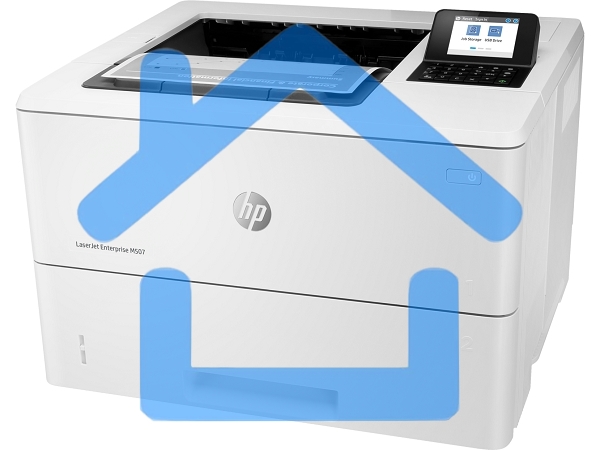 Принтер лазерный HP LaserJet Enterprise M507dn (1PV87A), A4, ч/б, печ. до 43 стр/мин, 1200 x 1200 dpi, USB, RJ-45, Air Print, Mopria
