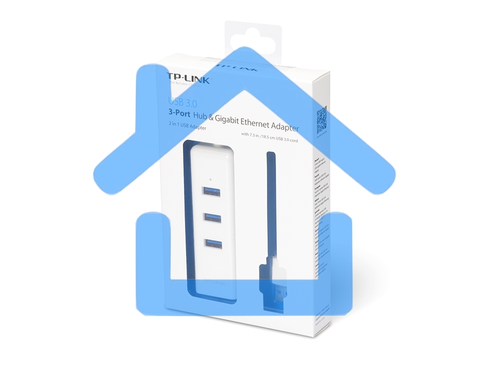 Сетевой адаптер Gigabit Ethernet TP-Link UE330 USB 3.0