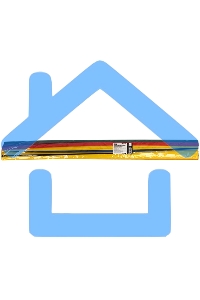 Термоусаживаемые трубки Rexant 12,0/6,0 мм, набор пять цветов, упаковка 50 шт. по 1 м