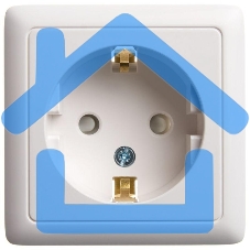 Розетка 1-м ОП Хит 16А 250В защ. шторки с заземл. белый SchE RA16-138-B Розетка 1-м ОП Хит 16А 250В защ. шторки с заземл. белый SchE RA16-138-B