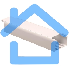 Кабель-канал Iek (CKK40-080-040-1-K01) 80х40 Праймер