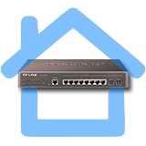 Коммутатор TP-Link SMB TL-SG3210 JetStream 8-Port Gigabit L2 Lite Managed Switch with 2 SFP Slots
