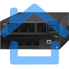 Источник бесперебойного питания Smart-Save Online SRT Systeme Electric 6000 ВА, конвертируемый форм-фактор 5U, 230 В, 1:1, клеммный вход/выход, SmartSlot, LCD, USB HID, SNMP карта, параллельное резервирование, версия с возможностью увеличения времени авто