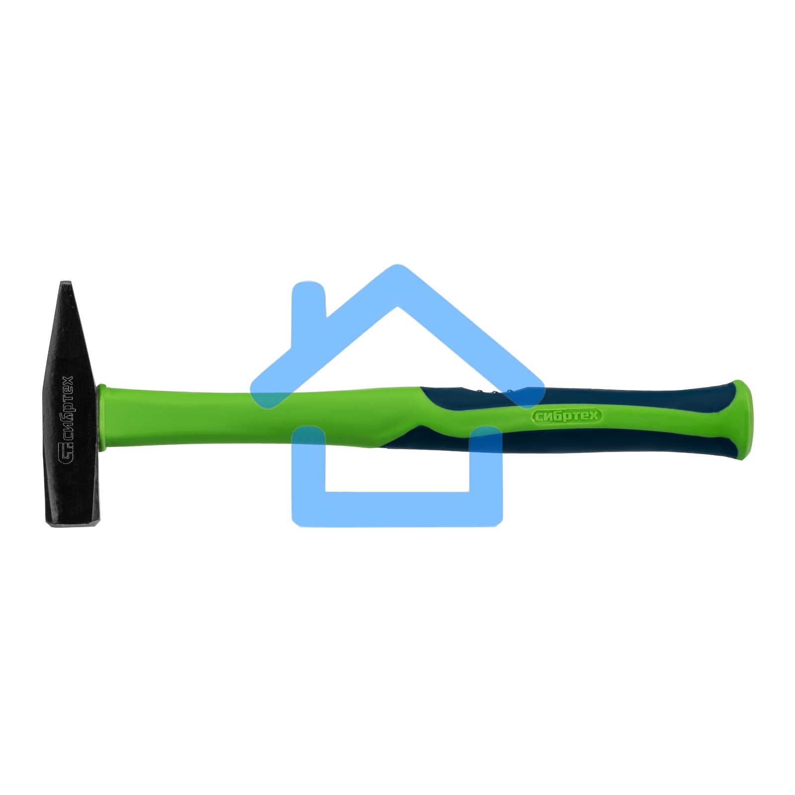 Молоток СИБРТЕХ слесарный, 200 г, фибергласовая обрезиненная рукоятка СИБРТЕХ 10318