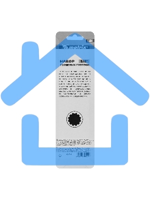 Набор торцевых головок Matrix, 1/4