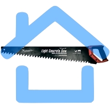 Ножовка по пенобетону Matrix, 500 мм, защ.покр., твердосплавные напайки на зубья, 2-х комп. рук-ка