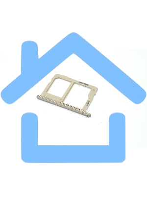 Лоток для SIM-карты Samsung Galaxy A6 (A600F) золотой