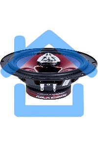 Колонки автомобильные Kicx SP 165, 130Вт, 90дБ, 4Ом, 16.5см, (6 1/2дюйм) (ком.:2кол.)