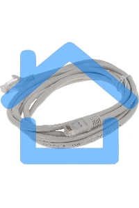 Патч-корд UTP Cablexpert PP6U-2M кат.6, 2м, литой, многожильный, серый