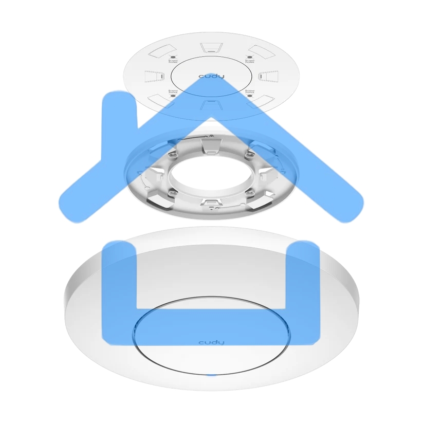 Точка доступа Cudy AP1300 AC1200 Wi-Fi белый