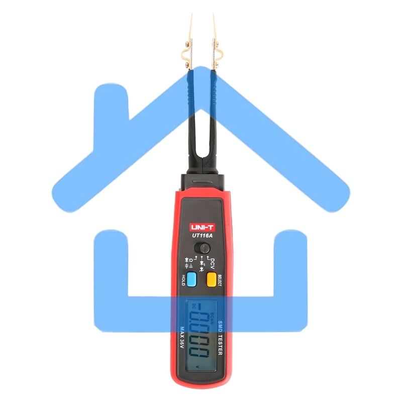 Тестер SMD мультиметр-пинцет UNI-T UT116A