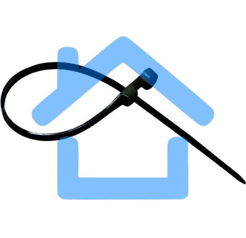 Хомут кабельный под винт 3.6х150 нейл. черный (уп.100шт) Rexant 07-0155