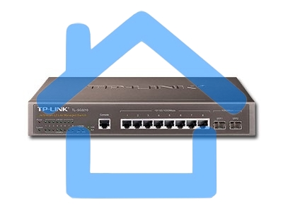Коммутатор TP-Link SMB TL-SG3210 JetStream 8-Port Gigabit L2 Lite Managed Switch with 2 SFP Slots