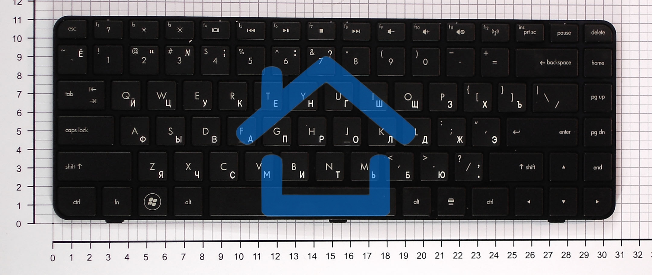 Клавиатура для ноутбука HP Pavilion DM4-2000 DM4-2015DX DM4-2100 черная