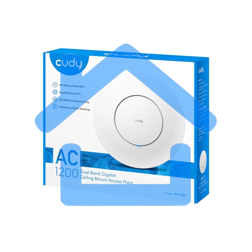 Точка доступа Cudy AP1300 AC1200 Wi-Fi белый