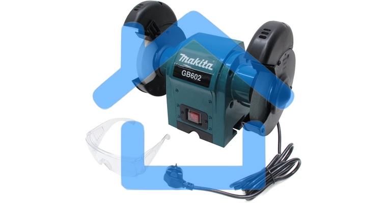 Точило Makita GB 602 Точило,250Вт,2850об\м,2круг150х12.7мм,9.4кг,кор 