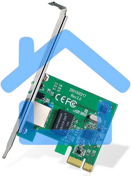 Сетевая карта TP-Link TG-3468 SOHO 32bit Gigabit PCIe, Realtek RTL8168B chipset