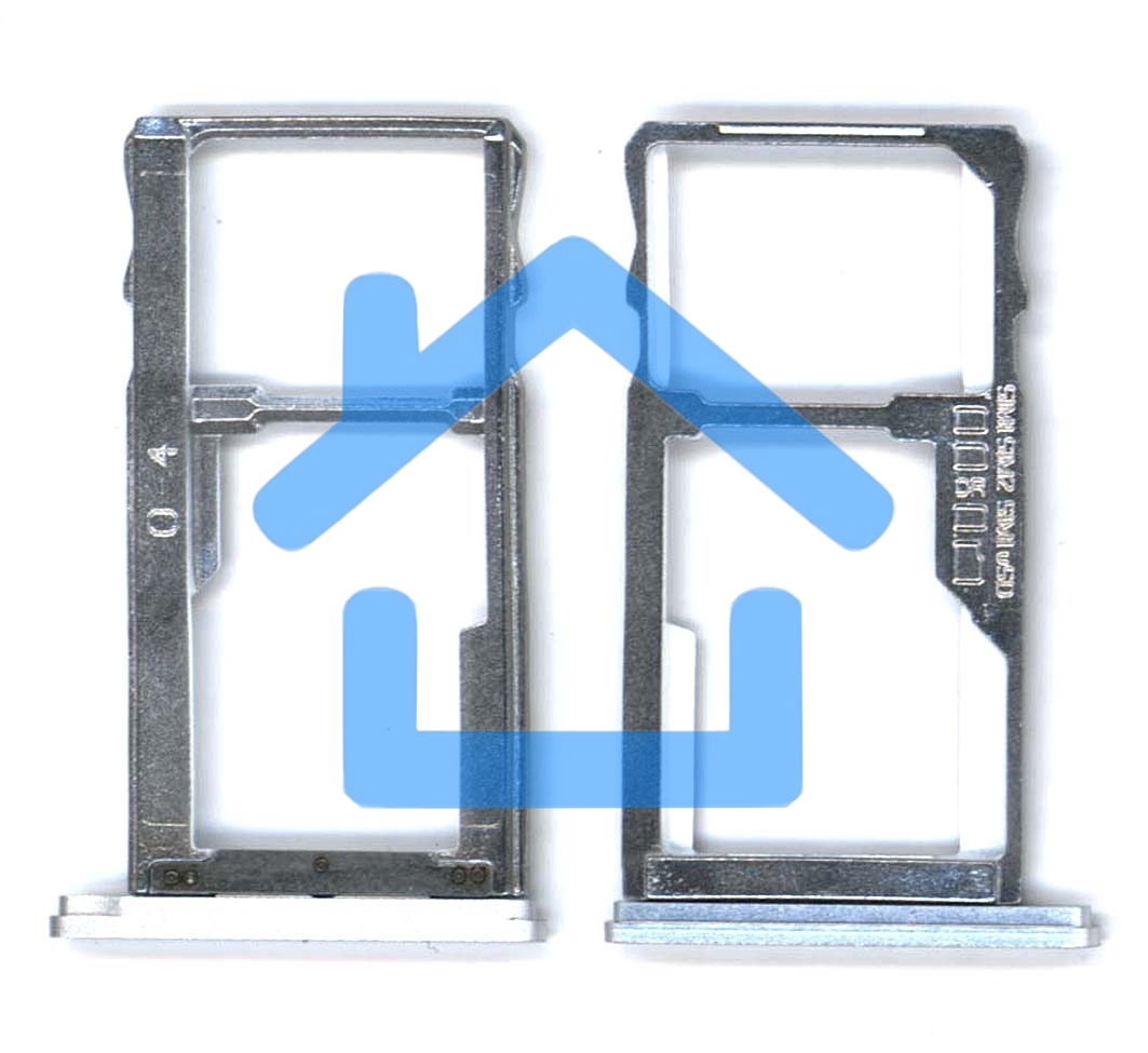 Лоток для SIM-карты Meizu U10 серебристый