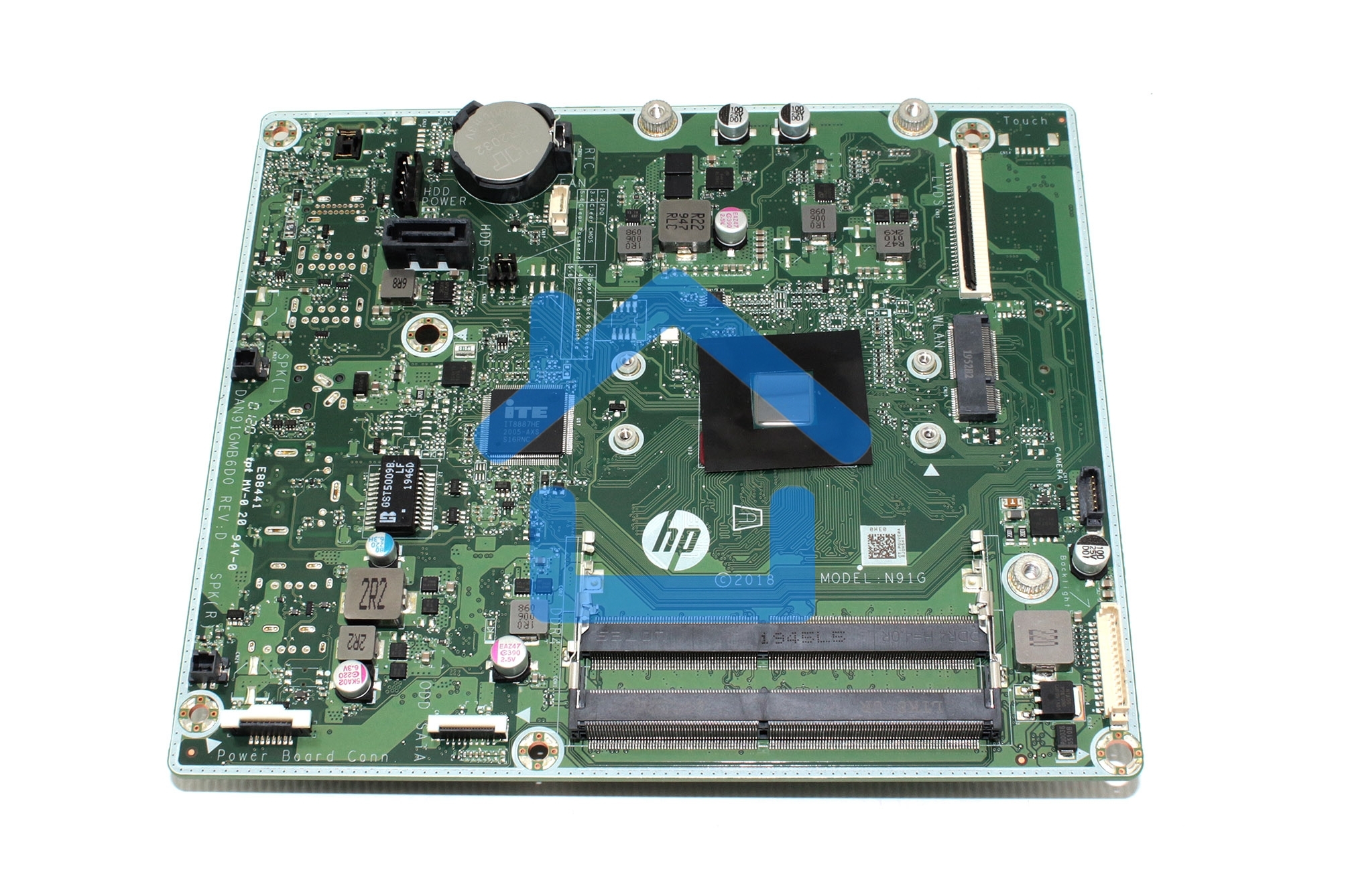 Материнская плата HP 20-C400NA  L03379-602 Intel J4005 DDR4  MN