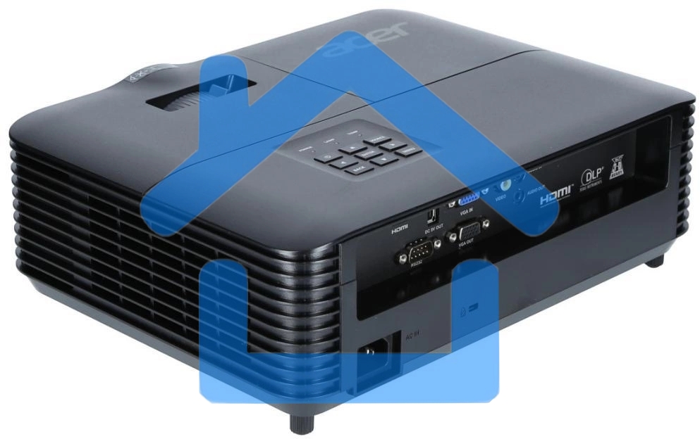 Проектор Acer X139, DLP, WXGA, 5200 Lm, 20000:1, EMEA, 2.7 Kg, EURO Power (replace MR.JTJ11.00R, X139WH)