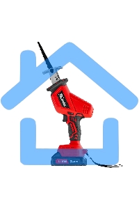 Пила сабельная аккумуляторная RС-80, Li-Ion, 20 В MTX