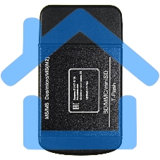 Устройство чтения карт памяти USB 2.0 Buro BU-CR-3103 черный