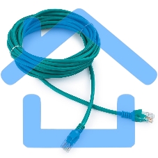 Патч-корд UTP Cablexpert кат.5e, 5м, литой, многожильный (зеленый)