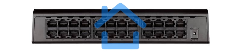Коммутатор D-Link DES-1024A/E1B, 24-port UTP 10/100Mbps Auto-sensing, Stand-alone, Unmanaged
