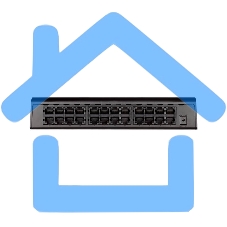 Коммутатор D-Link DES-1024A/E1B, 24-port UTP 10/100Mbps Auto-sensing, Stand-alone, Unmanaged