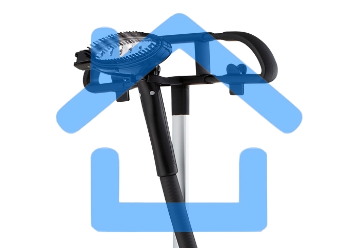 Отпариватель напольный Centek CT-2379 (розовый) 2200Вт, 2.5л БОЛЬШОЙ БАК, 40г/мин,10 режимов, алюм.ш