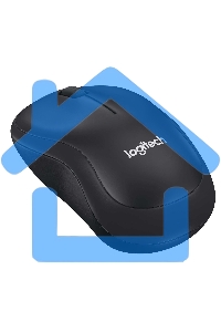 Мышь беспроводная Logitech M220 SILENT черный, 1000 dpi, радиоканал, USB, кнопки - 3