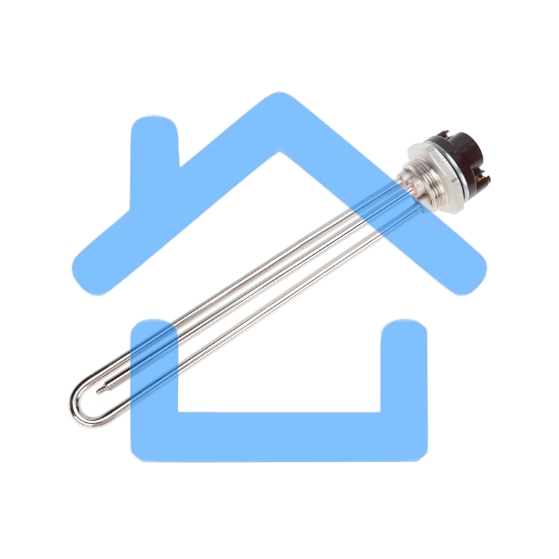 Нагревательный элемент для бойлера, ТЭН, RDT-2000 Вт, фланец М6, 42 мм, с терморегулятором 70 градусов