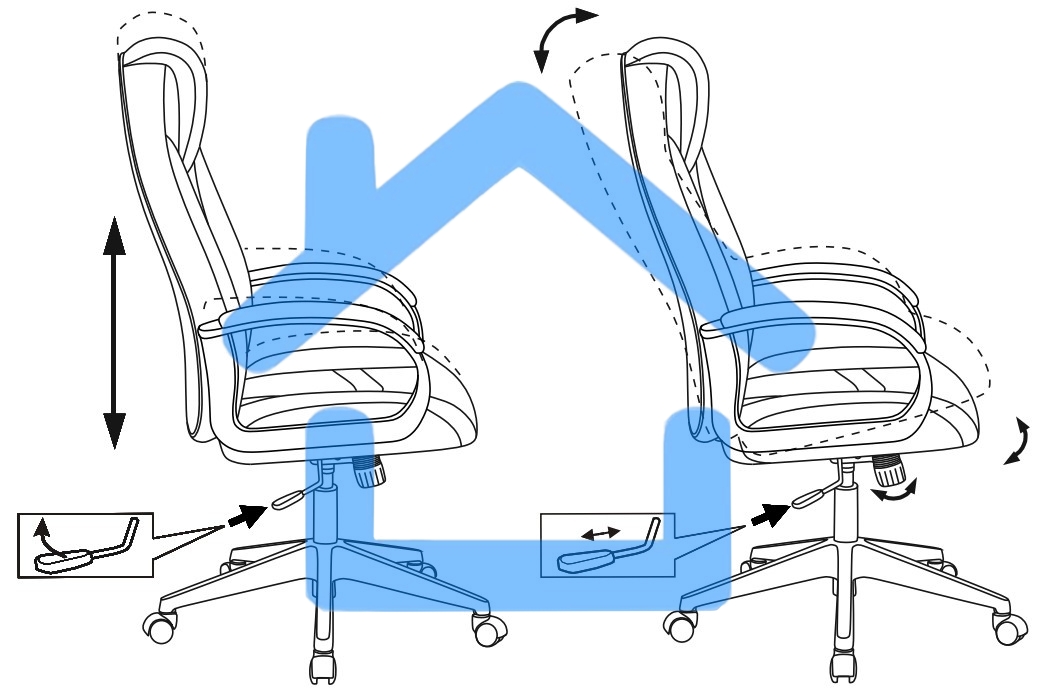 Кресло игровое Бюрократ Zombie 8 белый/черный, искусственная кожа, крестовина пластик