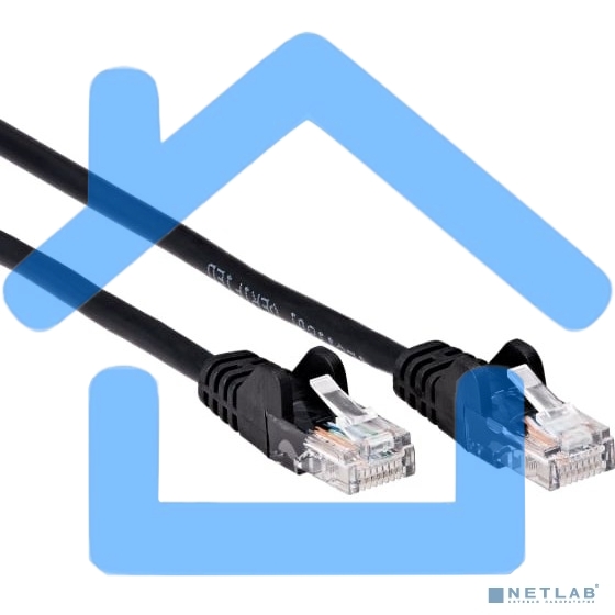 Патч-корд литой AOpen ANP511 2M BK UTP кат.5е 2м черный