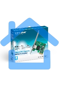 Сетевая карта TP-Link TG-3468 SOHO 32bit Gigabit PCIe, Realtek RTL8168B chipset