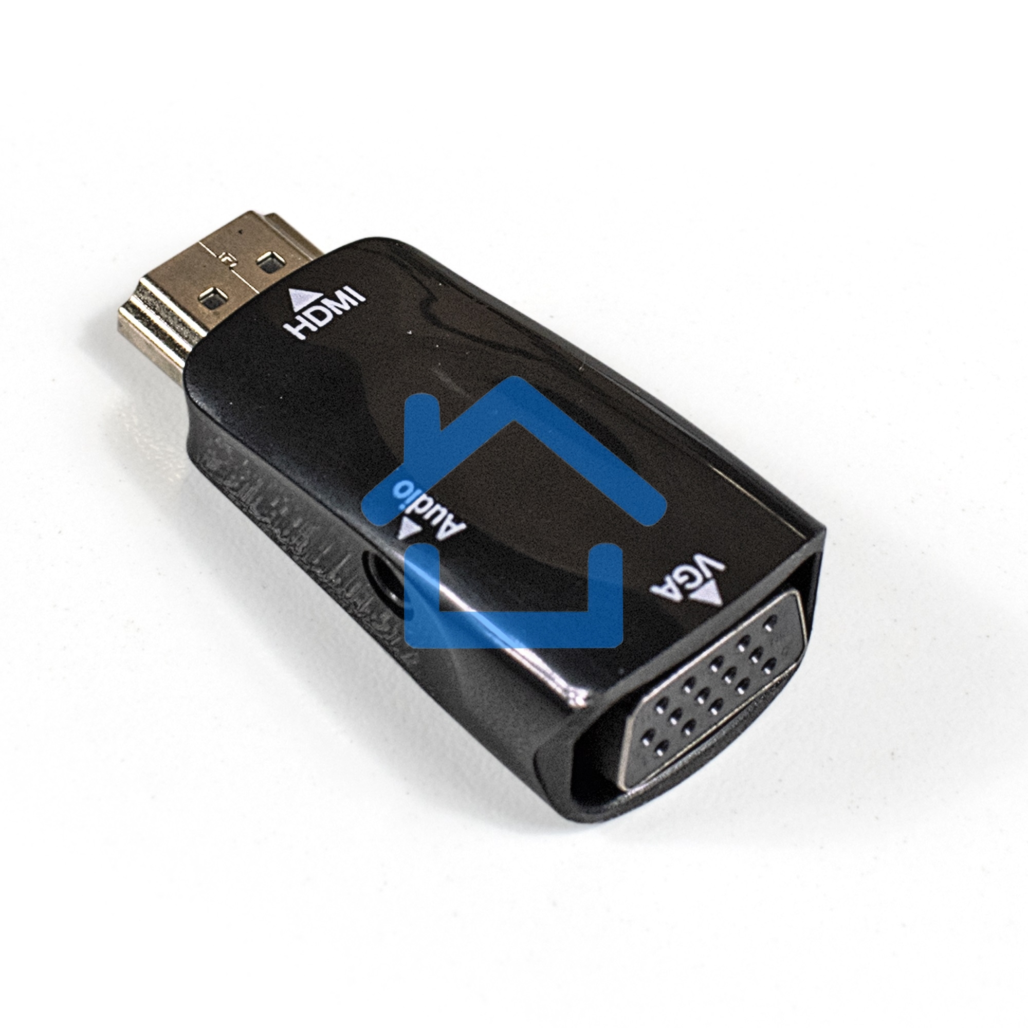 Переходник ExeGate EX284927RUS HDMI-VGA ExeGate EX-HDMIM-VGAF-C (19M/15F)