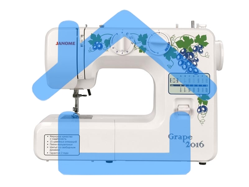 Швейная машина Janome Grape 2016 белый