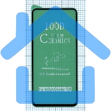 Керамическая пленка (стекло) для Huawei Nova 4/ Honor V20 черный