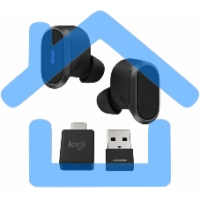 Беспроводная гарнитура LOGITECH Zone True Wireless-GR