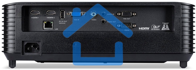 Проектор Acer X1328WHn, DLP, WXGA, 5000 Lm, 20000:1, EMEA, 2.7 Kg, EURO Power