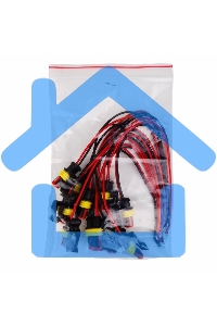 Автомобильный разъем гнездо с проводом 20 см DJ7021-1.5-21