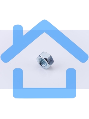 Гайка шестигранная М10 цинк. DIN 934 (уп.90шт) класс прочности 5.8. пакет СТРОЙМЕТИЗ UTORM3030068