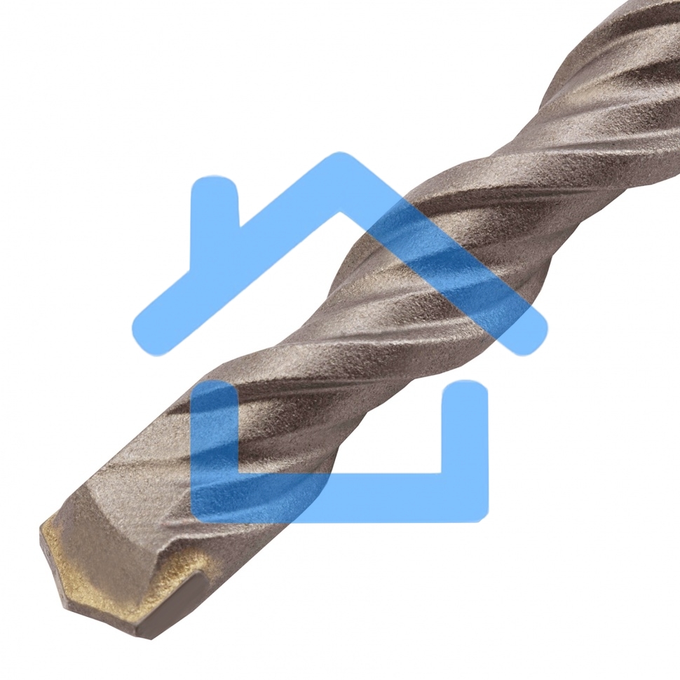 Бур по бетону, двойная спираль, Cobalt W-tip, 10x600 мм, SDS PLUS Denzel