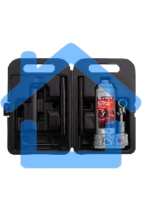 Домкрат Matrix бутылочный 3т h подъема 194–372мм в пласт. кейсе