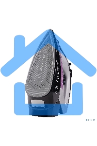 Утюг Galaxy Line GL 6128, фиолетовый с черным, паровой, 2200 Вт, постоянный пар 30 г/мин, паровой удар 140 г/мин, функции: самоочистка, антикапля, антинакипь, функция увлажнения, вертикальное отпаривание, защита от перегрева, индикатор нагрева, керамическ