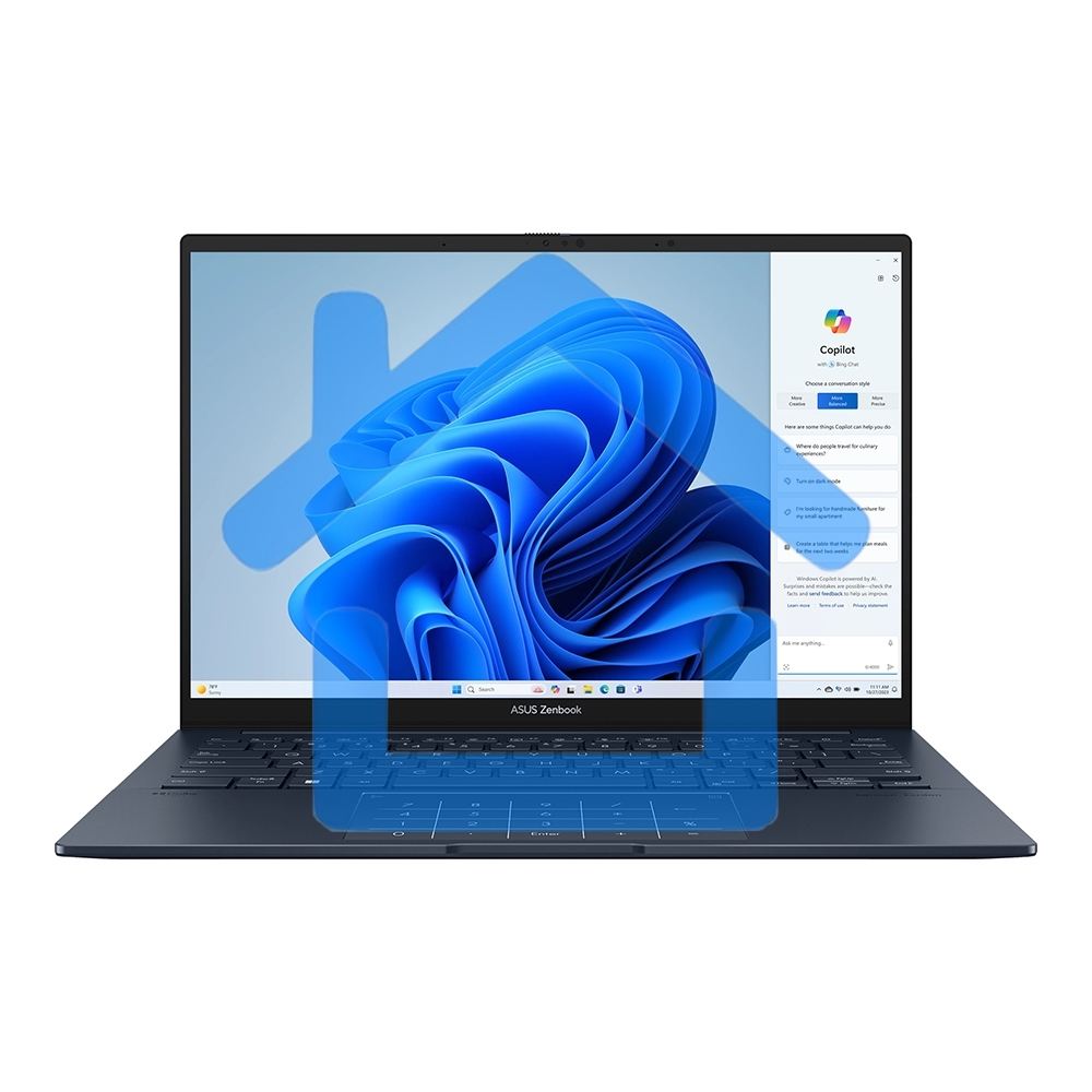 Ноутбук Asus Zenbook 14 UX3405MA-QD489 Core Ultra 5 125H 16Gb SSD1Tb Intel Arc 14