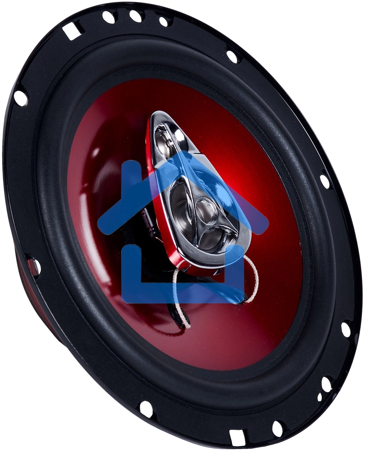 Колонки автомобильные Kicx SP 165, 130Вт, 90дБ, 4Ом, 16.5см, (6 1/2дюйм) (ком.:2кол.)