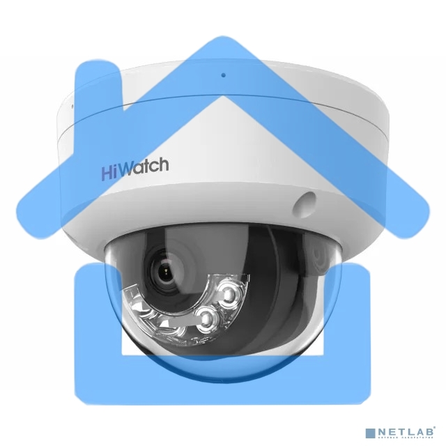 Камера видеонаблюдения IP HiWatch DS-I252M(B)(2.8 mm) 2.8-2.8мм  корп.:белый