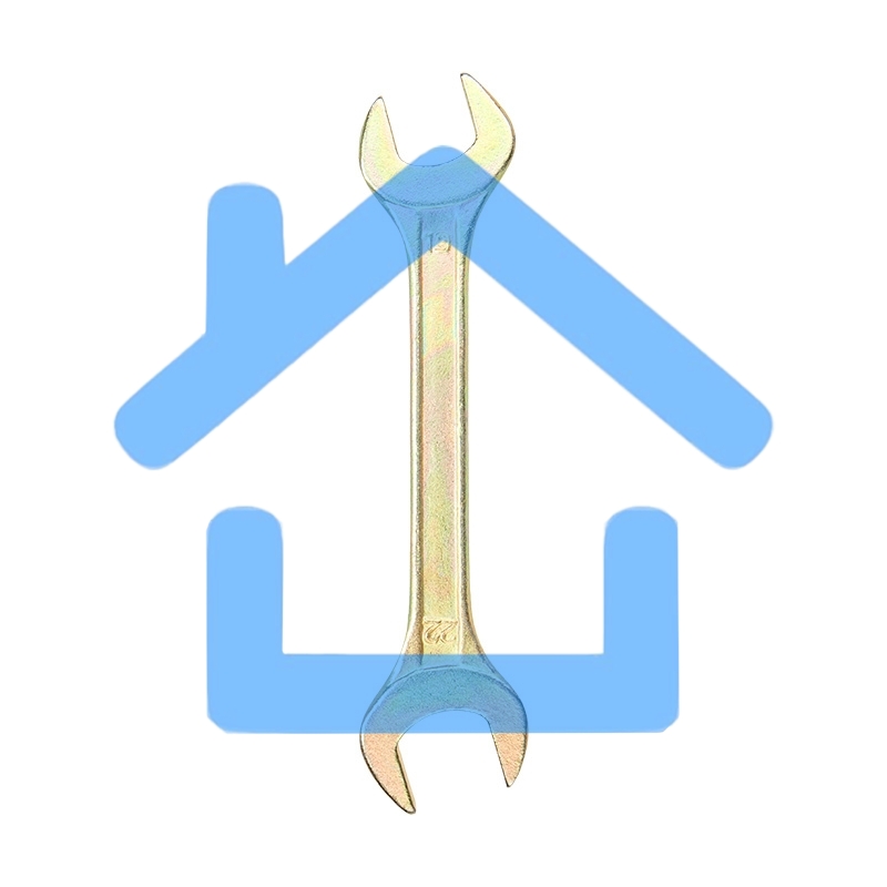 Ключ гаечный рожковый Rexant 19х22 мм, желтый цинк