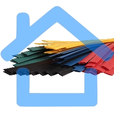 Термоусаживаемые трубки Rexant 10,0/5,0 мм, набор пять цветов, упаковка 50 шт. по 1 м